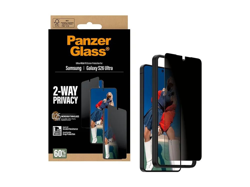 PanzerGlass Bildschirmschutz für Handy - ultrabreite
