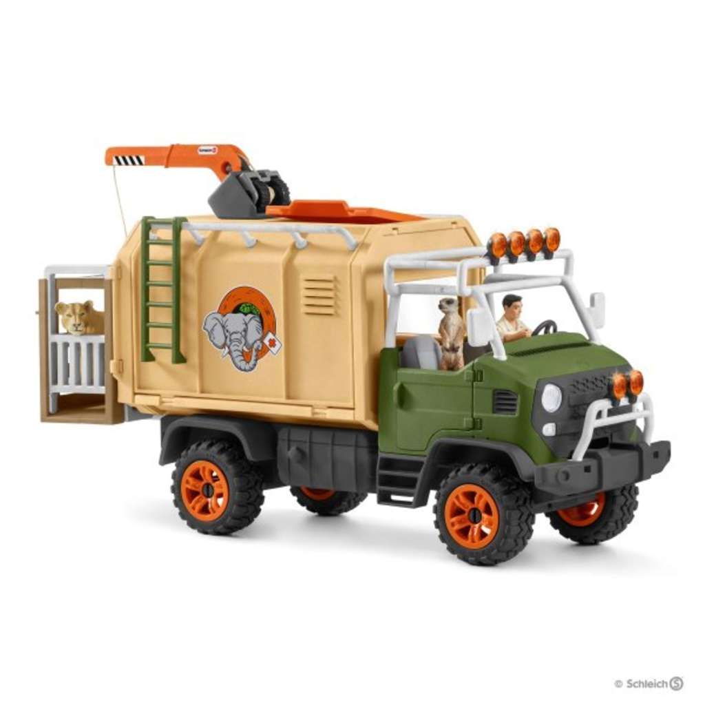 Schleich Großer Truck Tierrettung