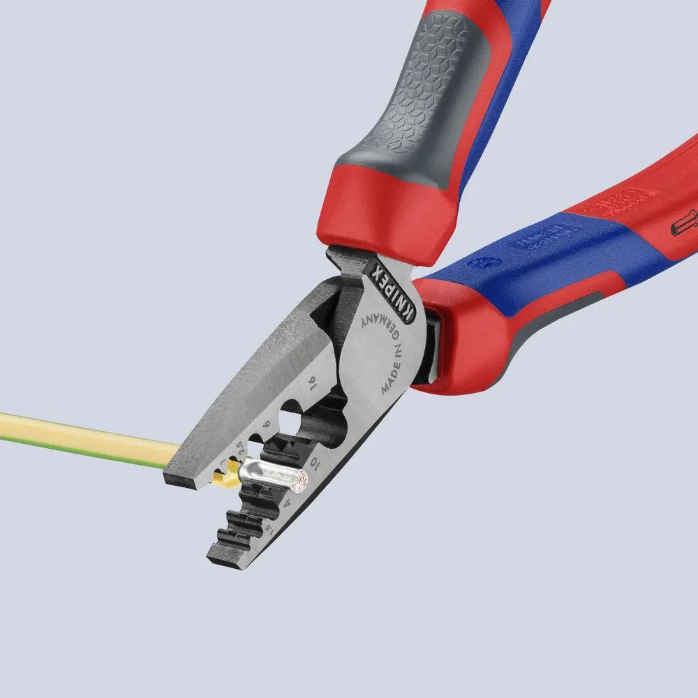 Knipex ADERENDHÜLSEN 3-K 0,25-16 MM² / KNIPEX CRIMPZANGE 97 72 180