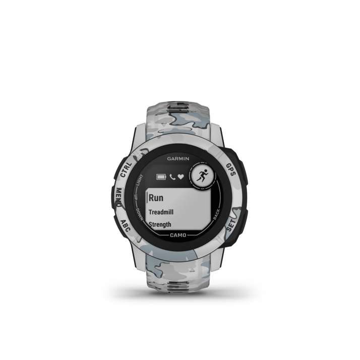 Garmin Instinct 2S Camo Camouflage Grau, 20mm