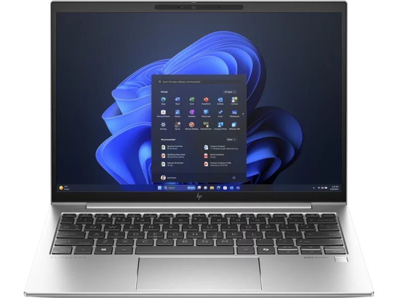 HP EliteBook 845 G11 Notebook - AMD Ryzen 5 8540U / 3.2 GHz - Win 11 Pro - Radeon 740M - 16 GB RAM - 512 GB SSD NVMe - 35.6 cm (14")