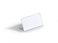 Durable Namensschild - Desktop - für 52 x 100 mm - durchsichtig (Packung mit 10)