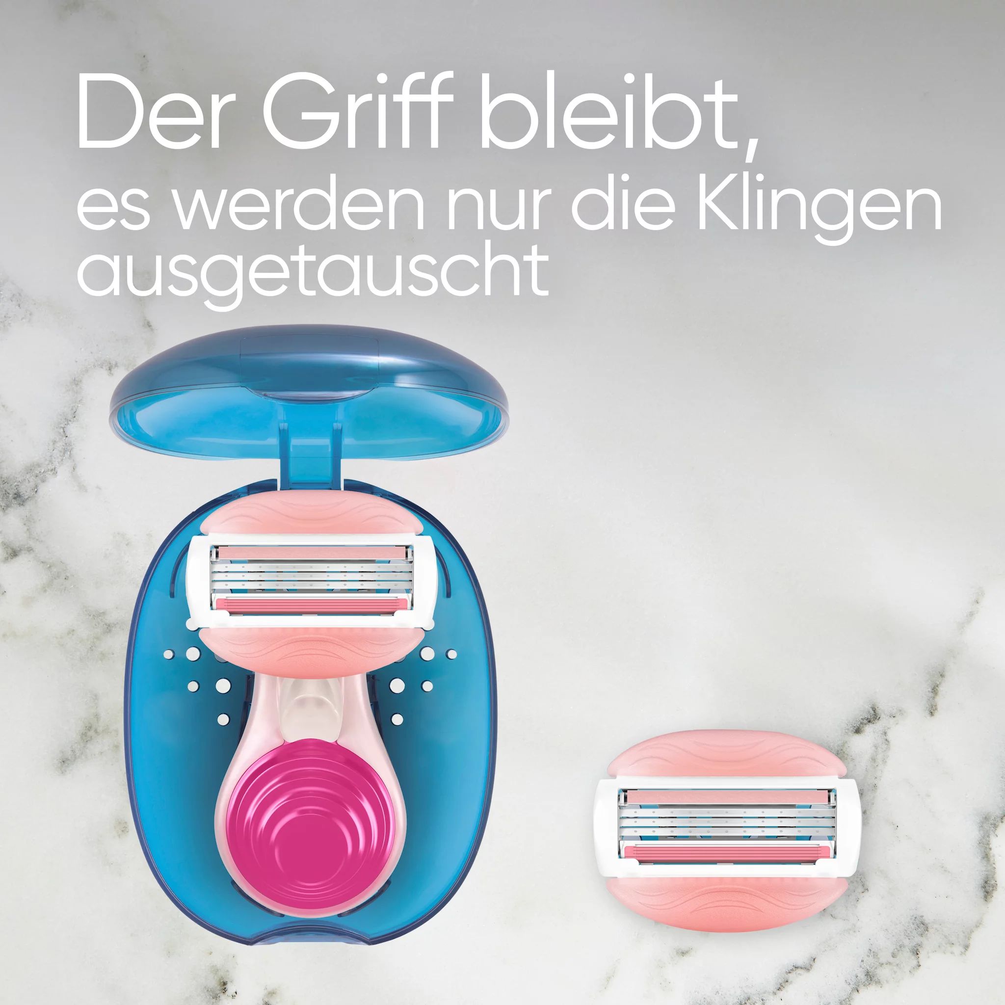 Gillette Venus Comfortglide Spa Breeze Snap Rasierapparat mit 1 Klinge