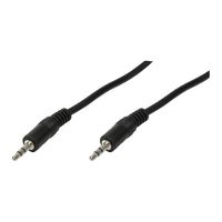 LogiLink Audiokabel - mini-phone stereo 3.5 mm männlich zu mini-phone stereo 3.5 mm männlich