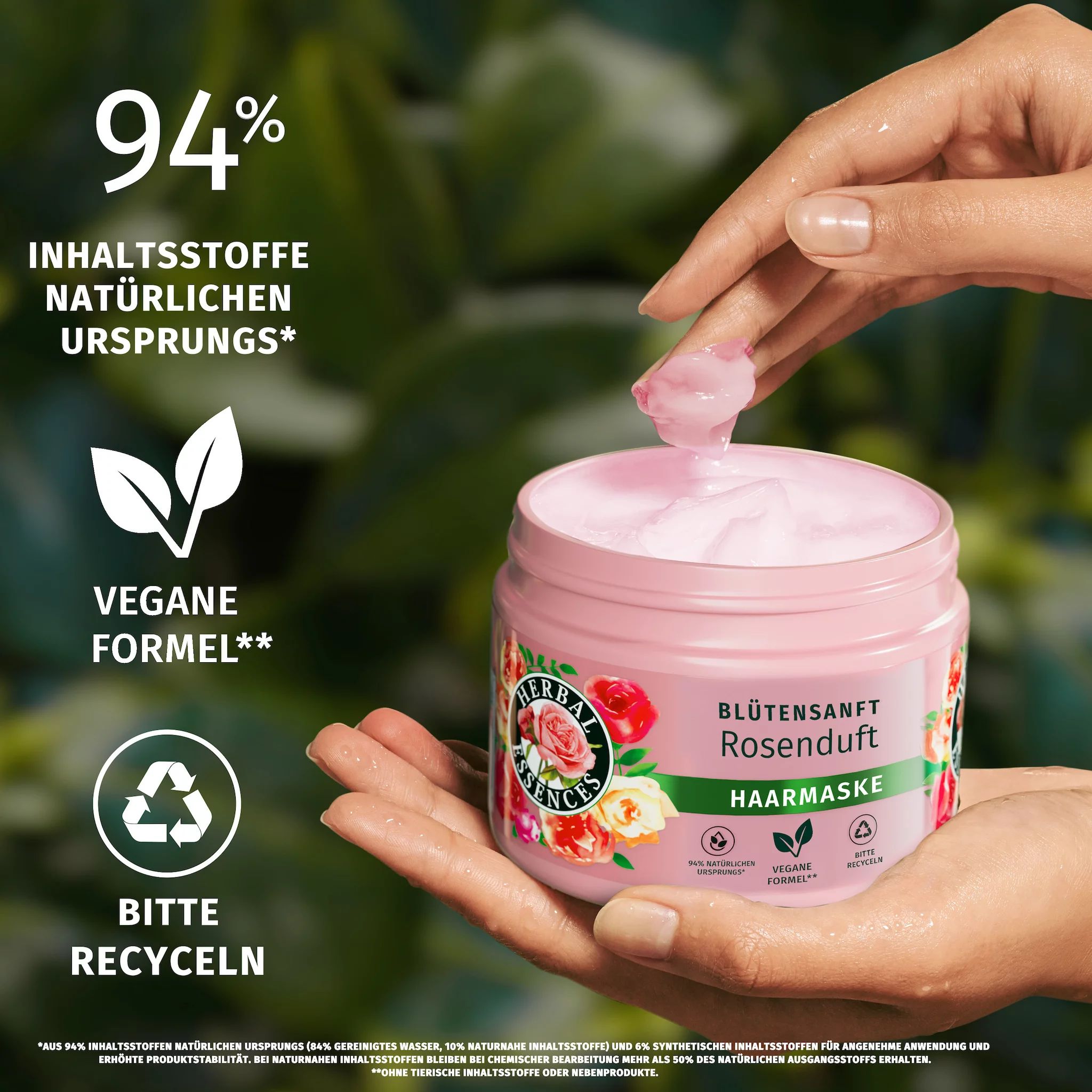 Herbal Essences Blütensanft Rose Haarmaske