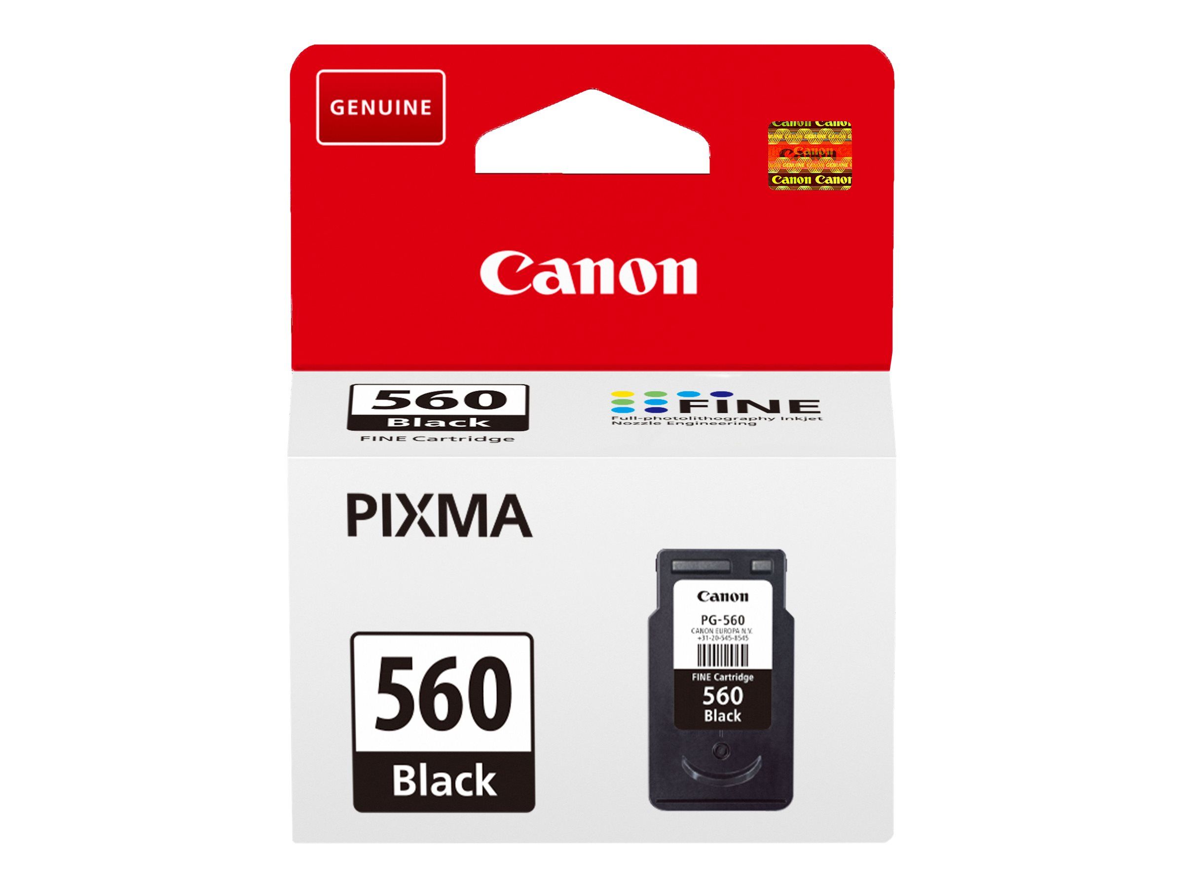 Canon PG-560 - 7.5 ml - Schwarz - Original - Blister mit Diebstahlsicherung