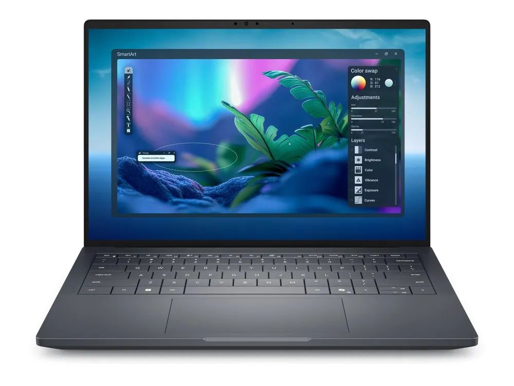 Dell Pro Max 14 Premium MA14250 - Intel Core Ultra 7 265H / 2.2 GHz - vPro Enterprise - Win 11 Pro - RTX PRO 1000 Blackwell - 32 GB RAM - 1 TB SSD NVMe, TLC, SED, Performance - 35.56 cm (14")