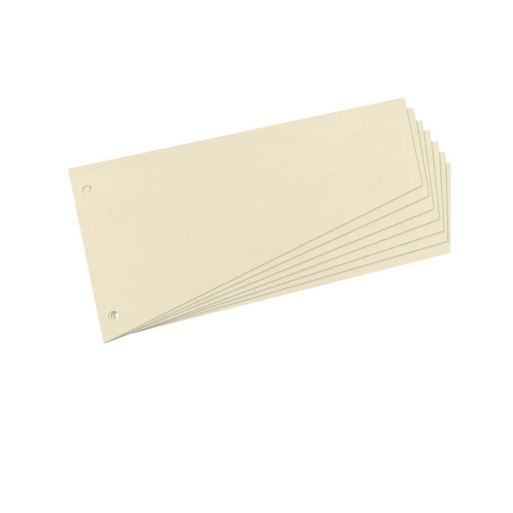 herlitz Trennstreifen, Trapez, chamois 100er Packung