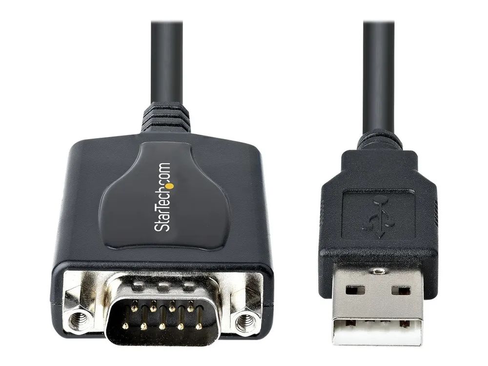 StarTech.com 1m USB auf RS232 Adapter mit COM Speicherung, DB9 zu USB