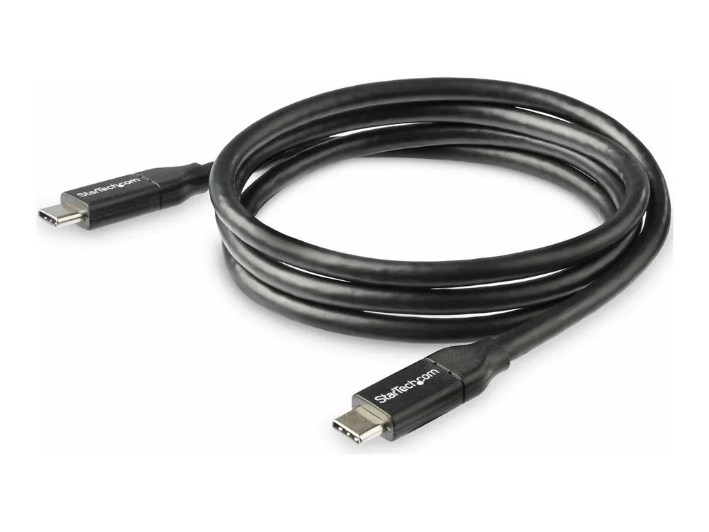 StarTech.com USB-C auf USB-C Kabel mit 5A Power Delivery - St/St - 1m - USB 2.0 - USB-IF zertifiziert - USB Typ C Kabel - USB-Kabel - 24 pin USB-C (M)