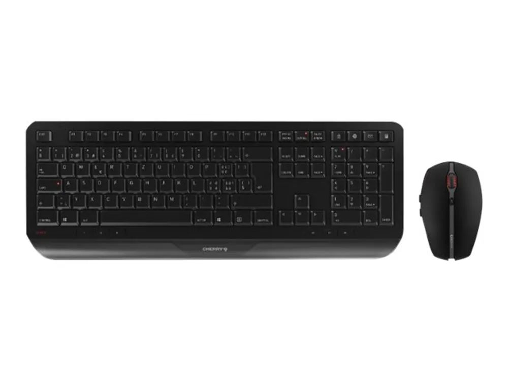 Cherry GENTIX DESKTOP - Tastatur-und-Maus-Set - Belgium