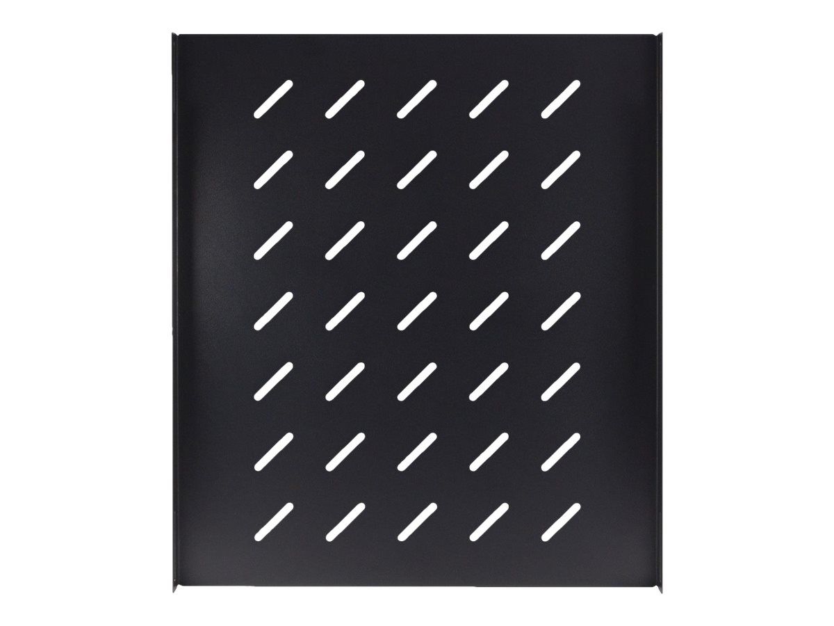 Inter-Tech SW-550/800 - Rack - Regal - Seite - Schwarz, RAL 9005 - 1U - 48.3 cm (19")
