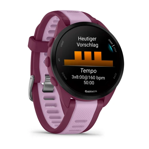 Garmin Forerunner 165 Music, GPS, WiFi, Berry/Lilac