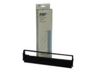 KMP Schwarz - 12.7 mm x 16 m - Farbband - für
