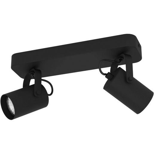 Eglo STRAHLERBALKEN GU10-LED 2X3W / EGLO SOREGO SCHWAR 25H505 900332