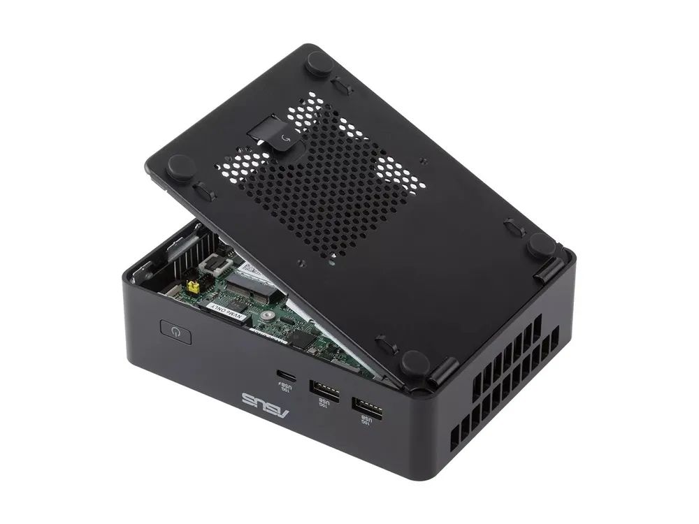 ASUS NUC 16 Pro RNUC16WCKC500002 - Barebone - Mini-PC - 1 x Core 5 320 / 1.5 GHz - RAM 0 GB - Intel Graphics - Wi-Fi 6E, Bluetooth 6.0, 2.5GbE, 1GbE - WLAN: 802.11a/b/g/n/ac/ax (Wi-Fi 6E)