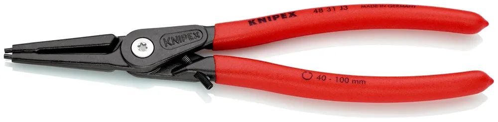 KNIPEX Präzisions-Sicherungsringzange für Innenringe in Bohrungen mit Überdehnungsschutz 225 mm