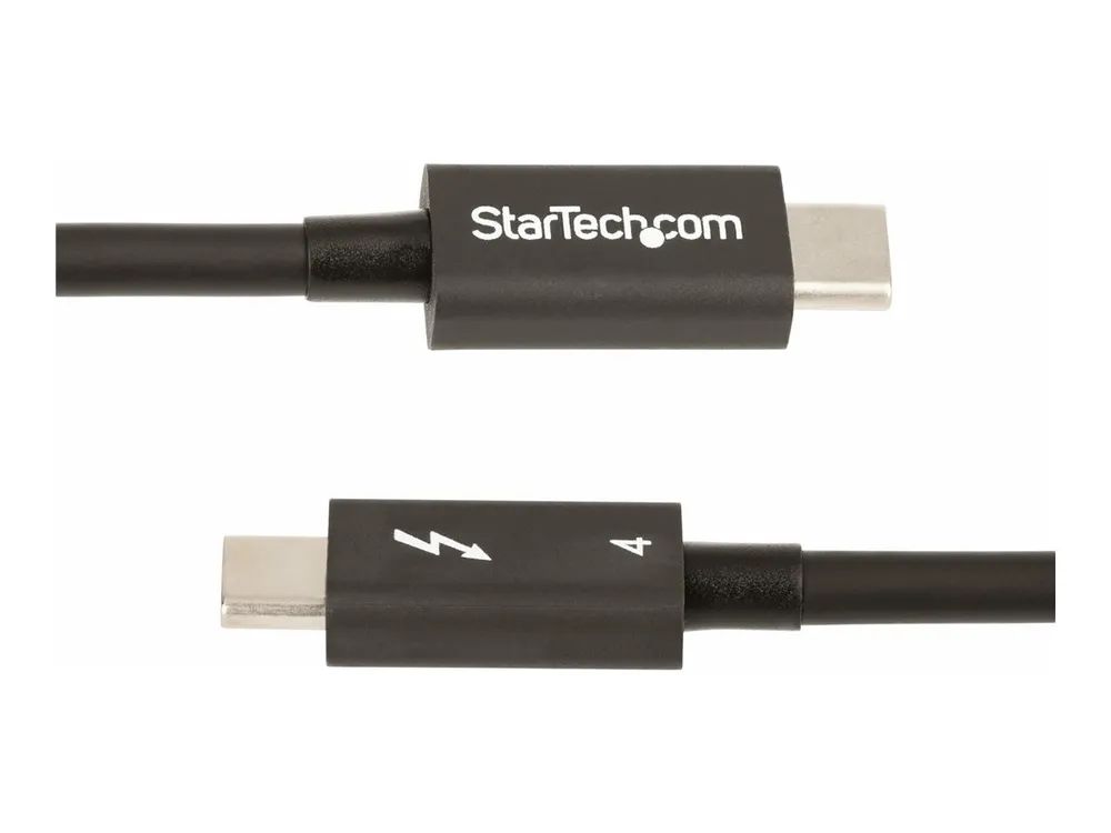 StarTech.com 50cm Thunderbolt 4 Kabel, 40Gbit/s, 100W, Intel-zertifiziert - Thunderbolt-Kabel - Thunderbolt 4 (M)