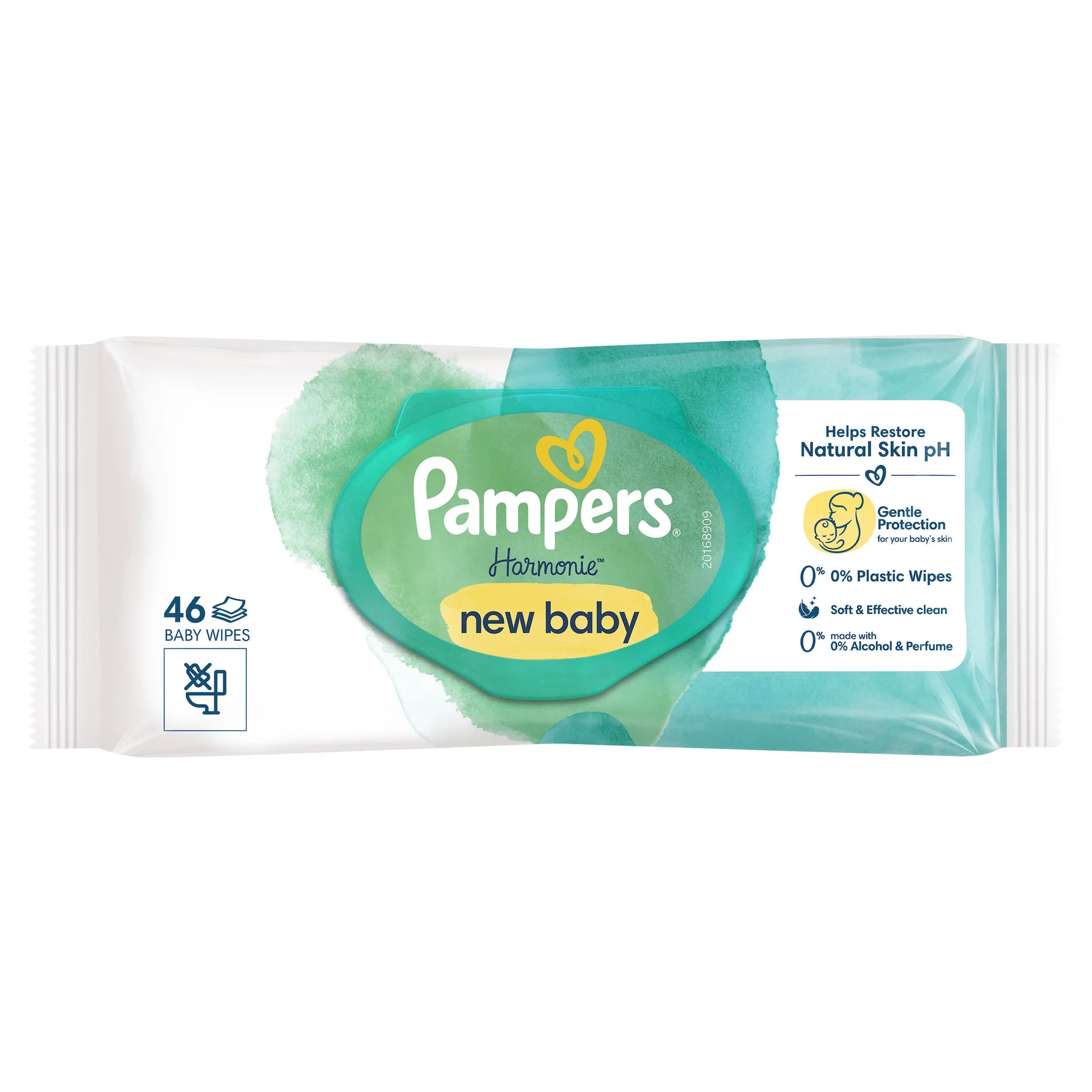 Pampers Feuchte Tücher Harmonie New Baby Aloe 1x