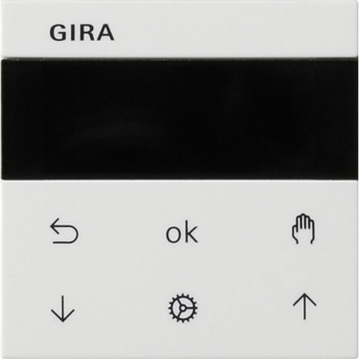 Gira JALOUSIE- + SCHALTUHR DISPLAY / GIRA 536603 S3000 RWS 536603