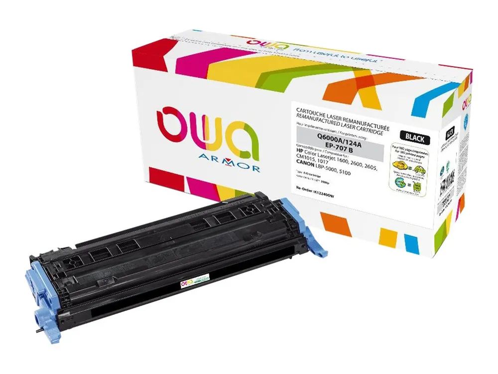 Armor Schwarz - kompatibel - Tonerpatrone (Alternative zu: HP Q6000A)