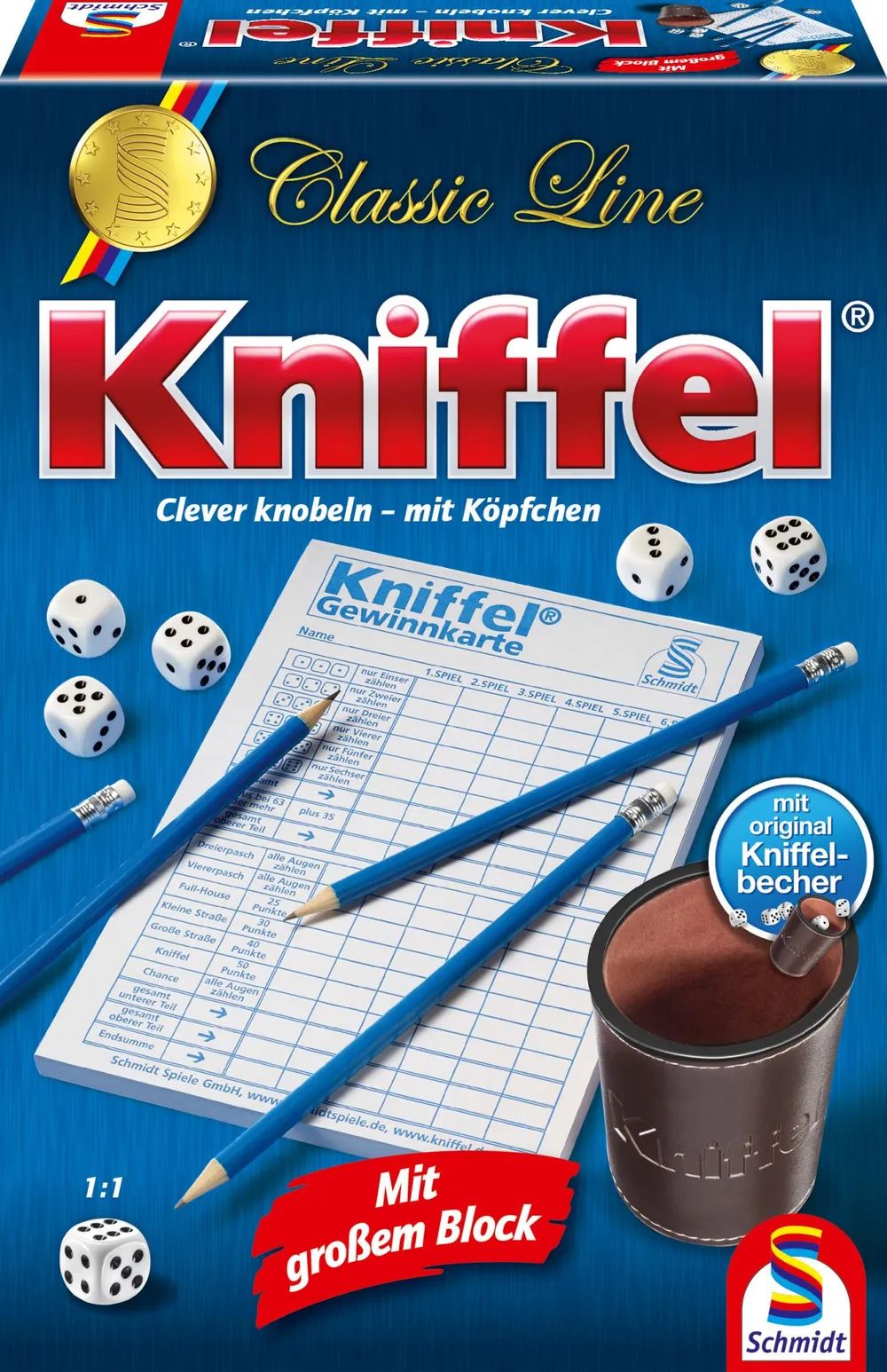 Schmidt Spiele GmbH Classic Line Kniffel