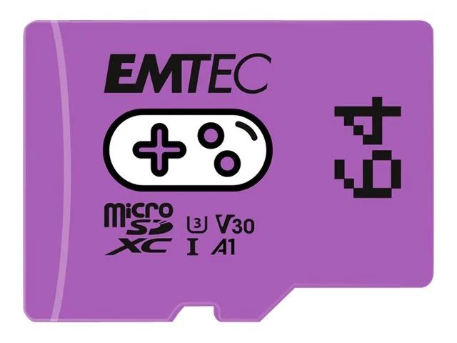 EMTEC Gaming - Flash-Speicherkarte - 64 GB - A1 / Video Class V30 / UHS-I U3