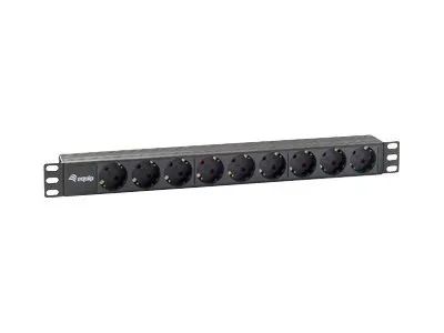 Equip pro - Stromverteilungseinheit - Wechselstrom 220-240 V - 3.5 kW - Ausgangsanschlüsse: 9 - 1U - 48.3 cm (19")