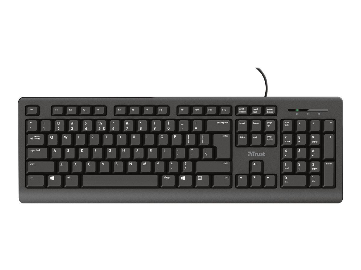 Trust Primo - Tastatur - USB - QWERTZ - Deutsch