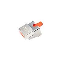 Smart Keeper ESSENTIAL 5 x LAN Cable Locks 2 with 1 Lock Key Basic Orange