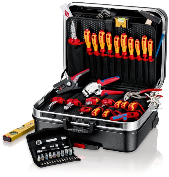 KNIPEX Werkzeugkoffer ''BIG Basic Move'' ElektroPlus