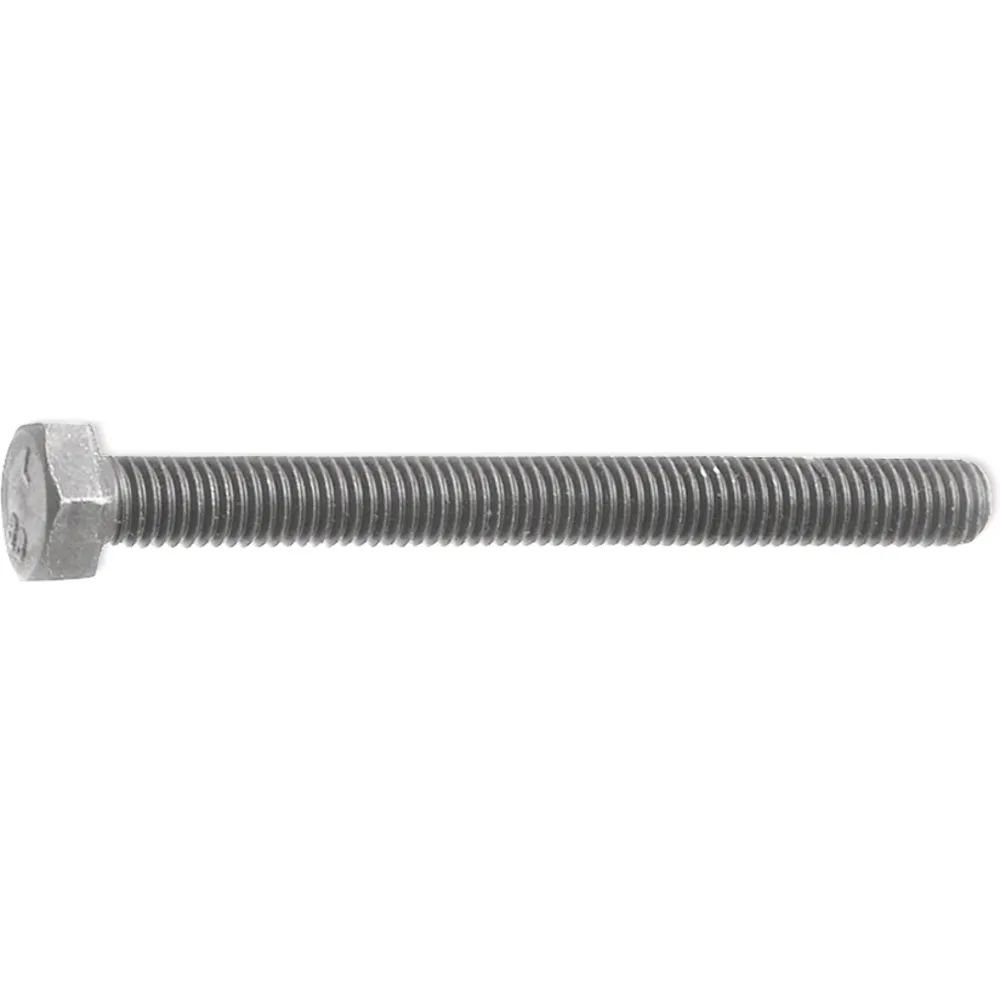 Halfmann Schrauben GmbH  ISO4017 8.8U M20x100 feuerverzinkt Sechskantschraube ohne Schaft (DIN933)