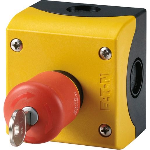 Eaton SCHLÜSSELTASTE NOT-AUS 216523 / EATON M22-PVS/KC11/IY 216523