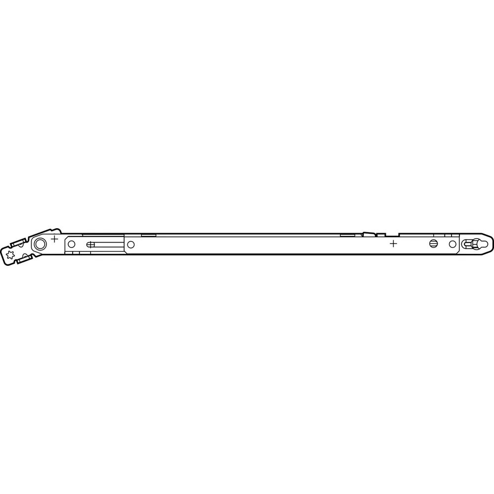 ROTO NT/NX Fang-/Putzschere Typ 1 Rahmenteil FFH 290-560 mm silber (347131)