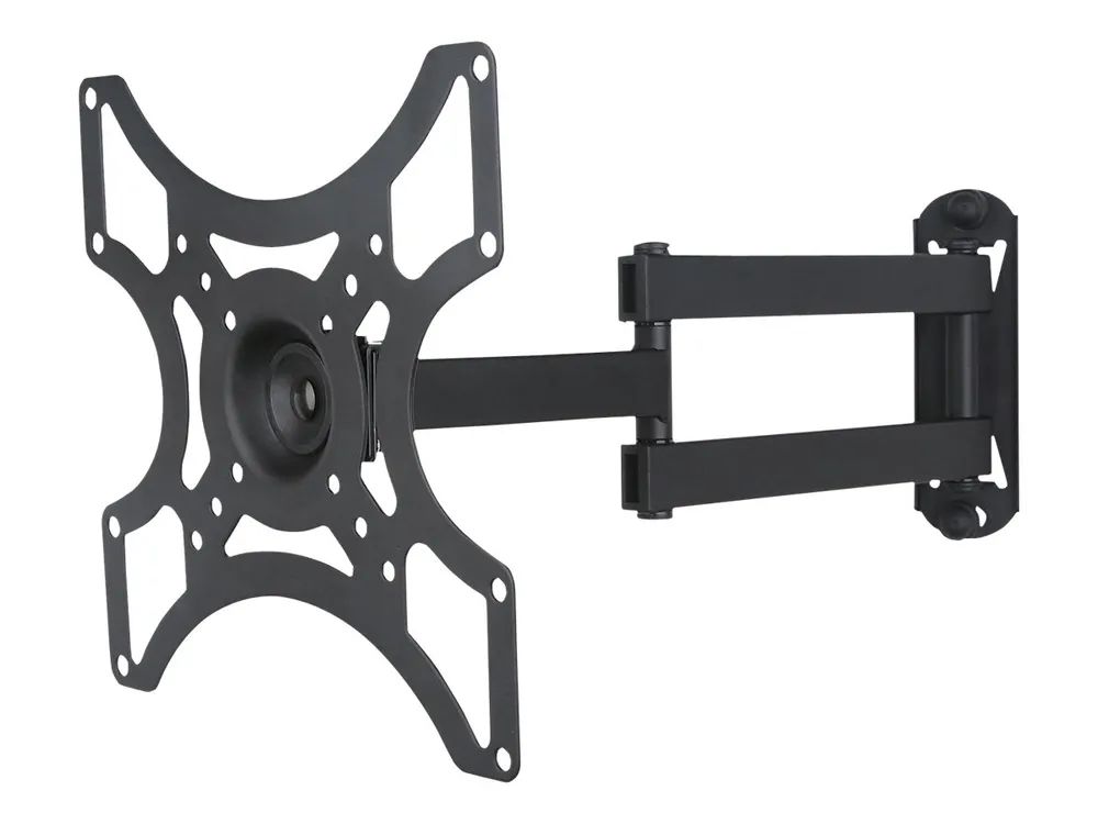 Techly Klammer - für LCD TV - Schwarz - Bildschirmgröße: 48-94 cm (19"-37")