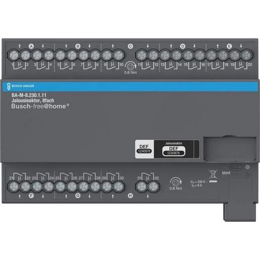 ABB JALOUSIEAKTOR 8-FACH 230V / ABB BA-M-8.230.1.11 2CDG510029R0021