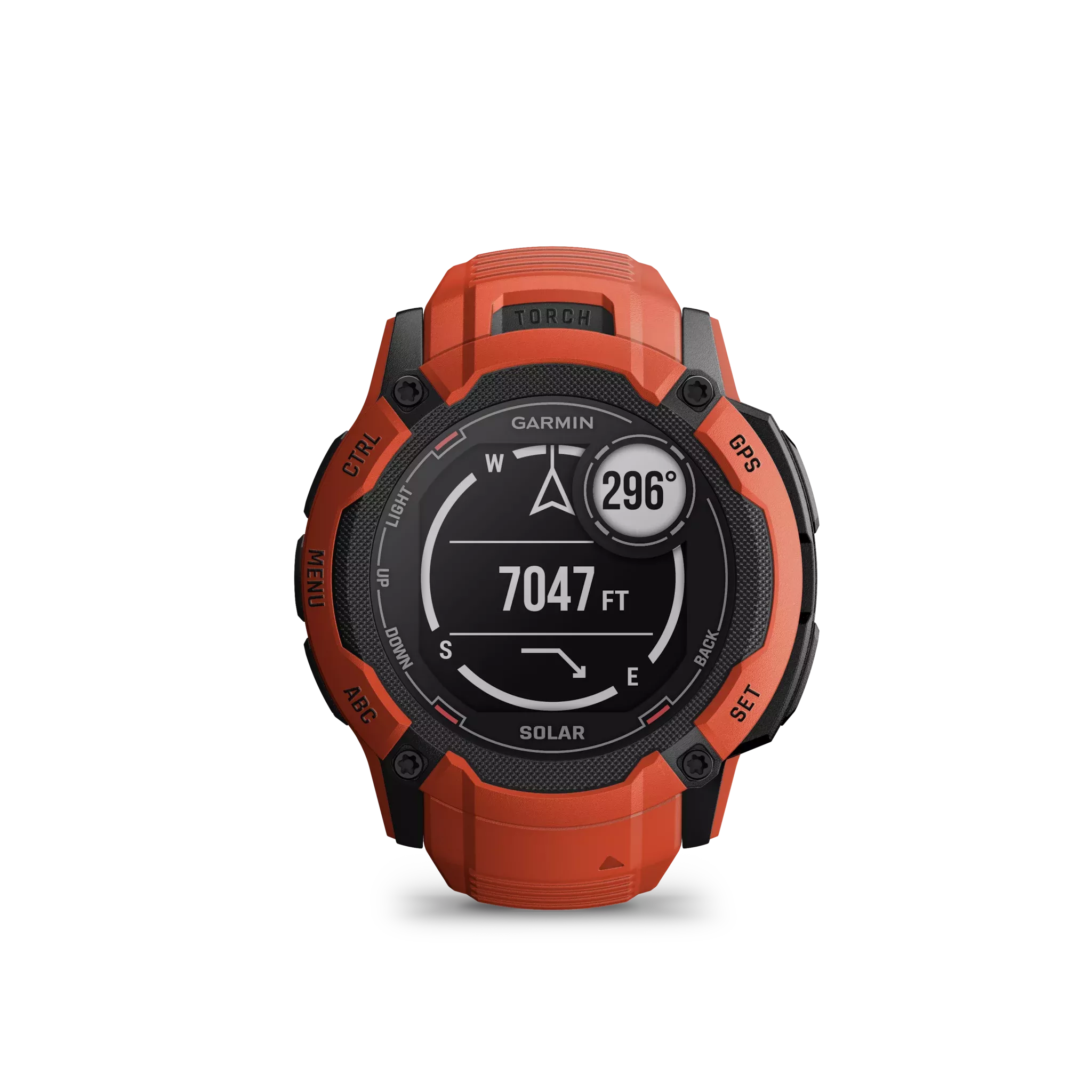 Garmin Instinct 2X Solar, Rot