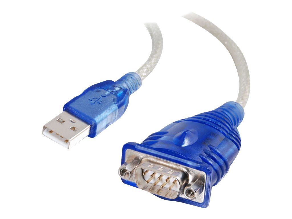 C2G USB to DB9 Serial Adapter Cable - Serieller Adapter