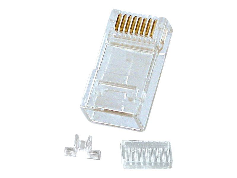 Lindy Netzwerkanschluss - RJ-45 (M) - UTP - CAT 6 - verseilt (Packung mit 10)