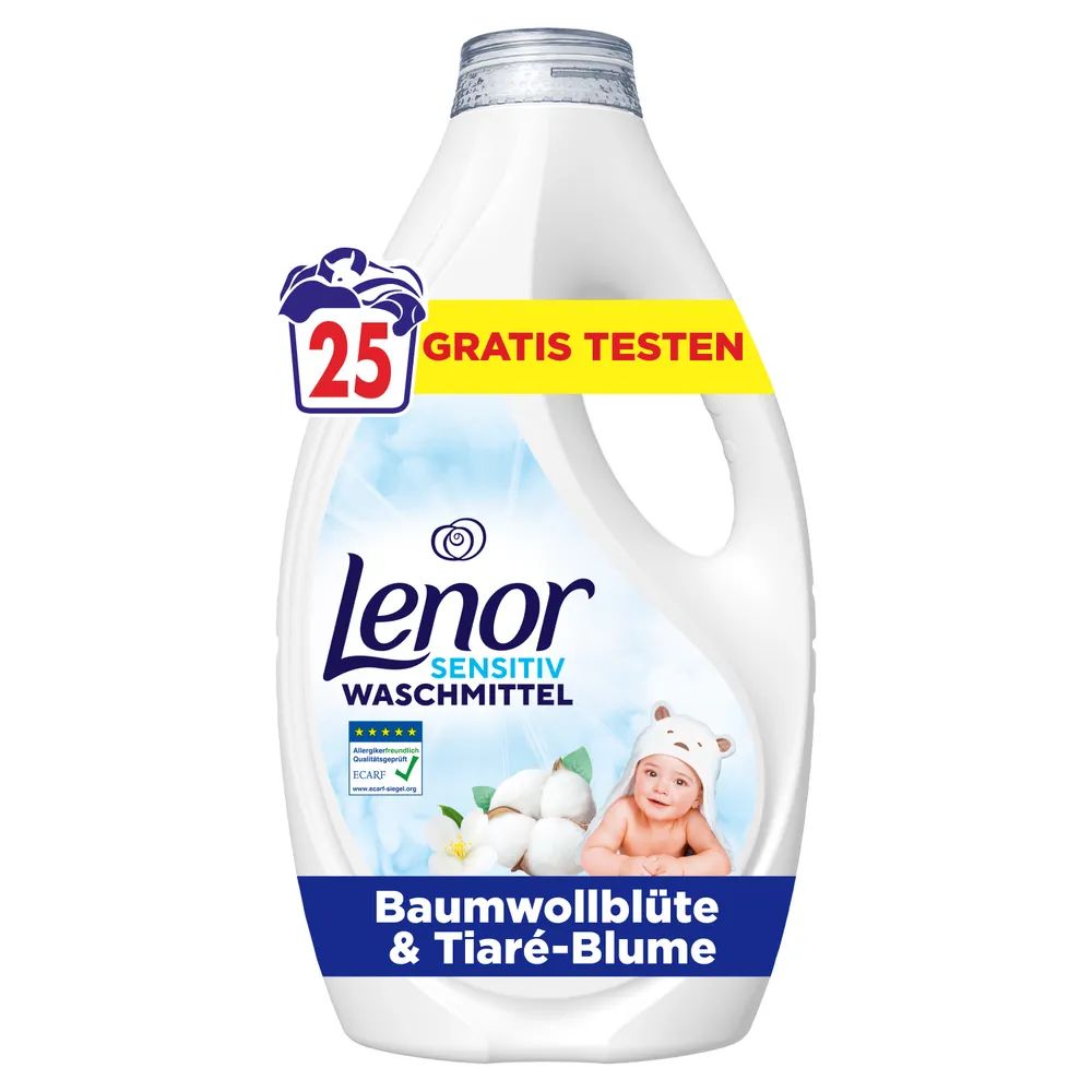 Lenor WM Flüssig Sensitiv 1.125L 