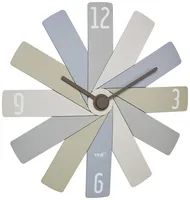TFA Wanduhr 60.3020 clock in the box hellgrau