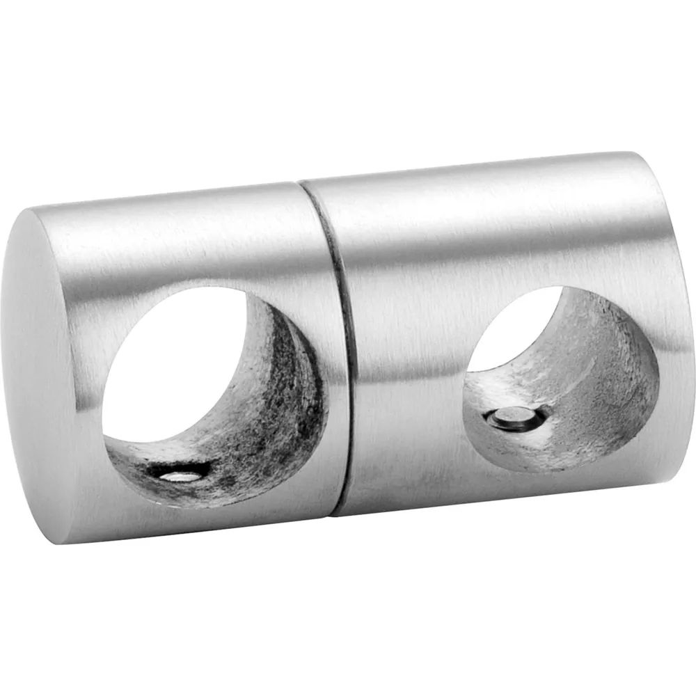 CROSO Stabclip ø Bohrung A = 12,2 mm, Bohrung B = 10,2 mm, Edelstahl V2A