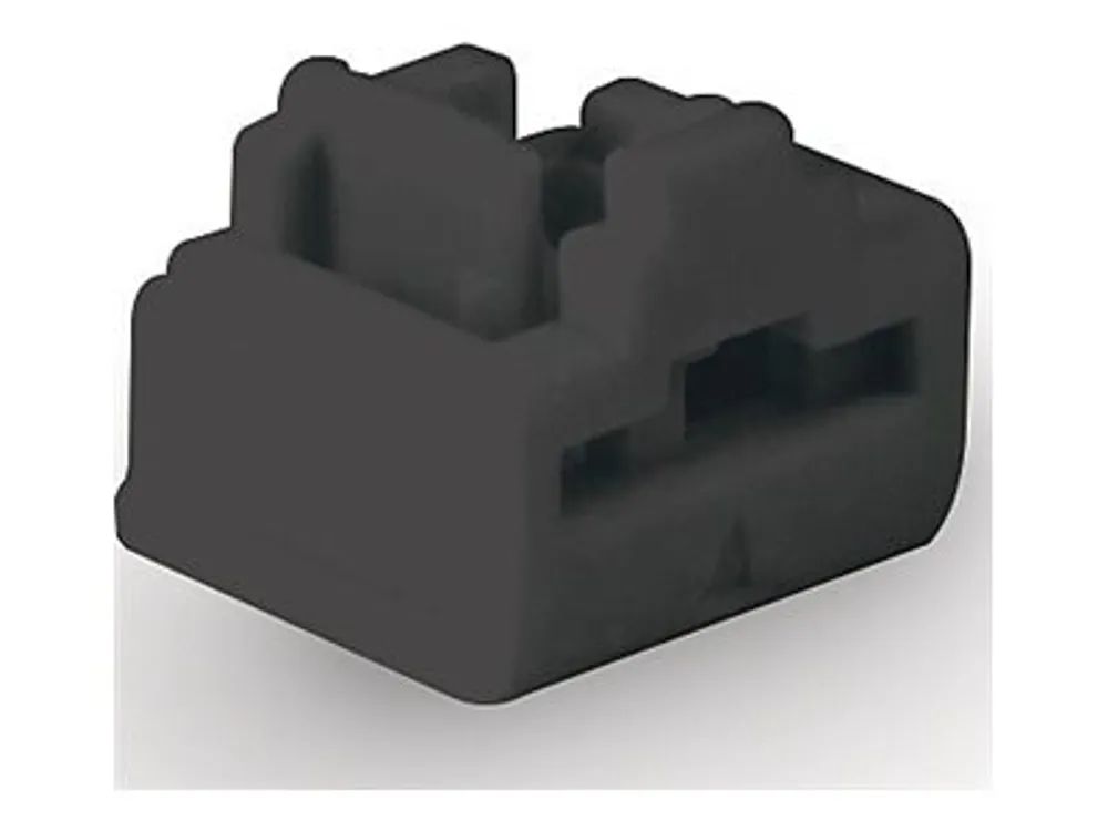 Lindy LAN-Portblocker - Schwarz (Packung mit