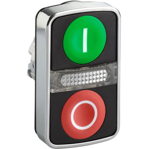 Schneider Electric DOPPELDRUCKT.LEUCHTM.WS I-0 / SCHN.E ZB4-BW7A3741 ZB4BW7A3741
