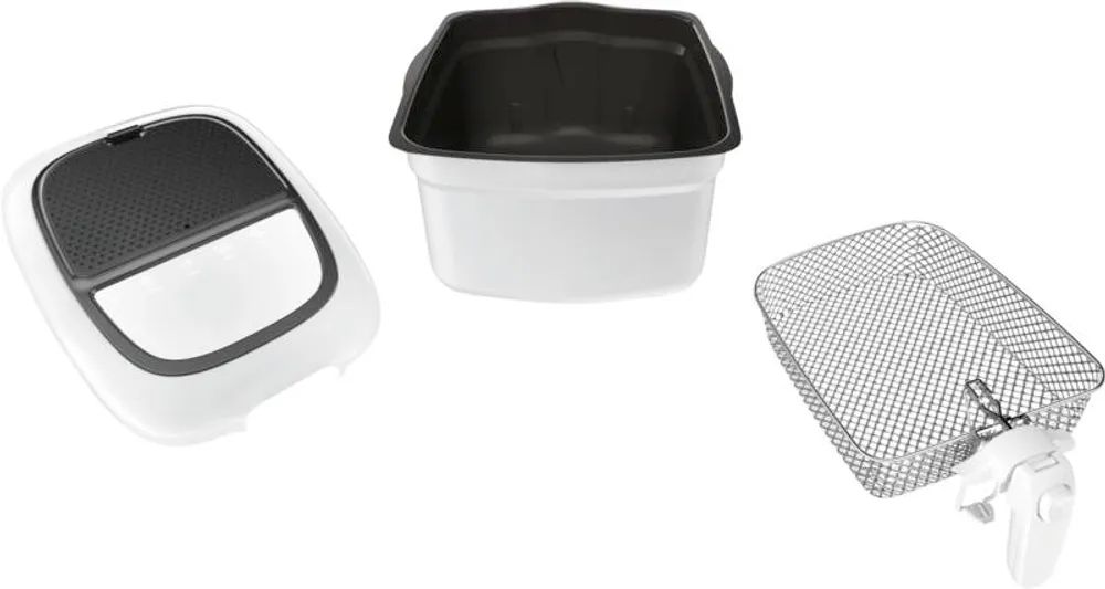 Tefal FR3140 Super Uno mit Timer Fritteuse - weiß