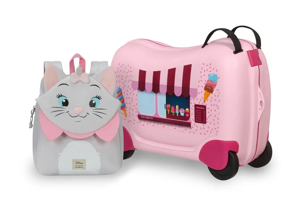 SAMSONITE HAPPY SAMMIES DISNEY UPRIGHT45/16 DISNEY MARIE, ARISTOCAT MARIE