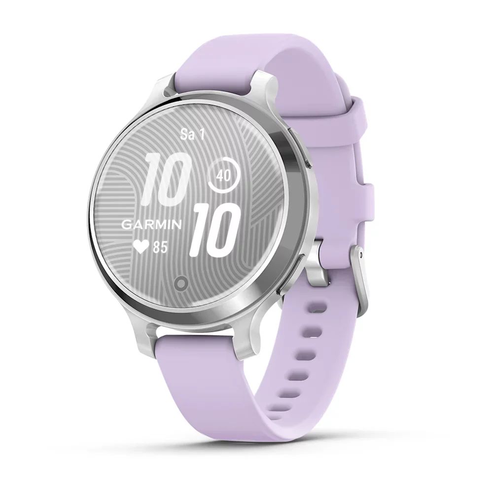 Garmin Lily 2 Active, Silver/Jasmine Purple