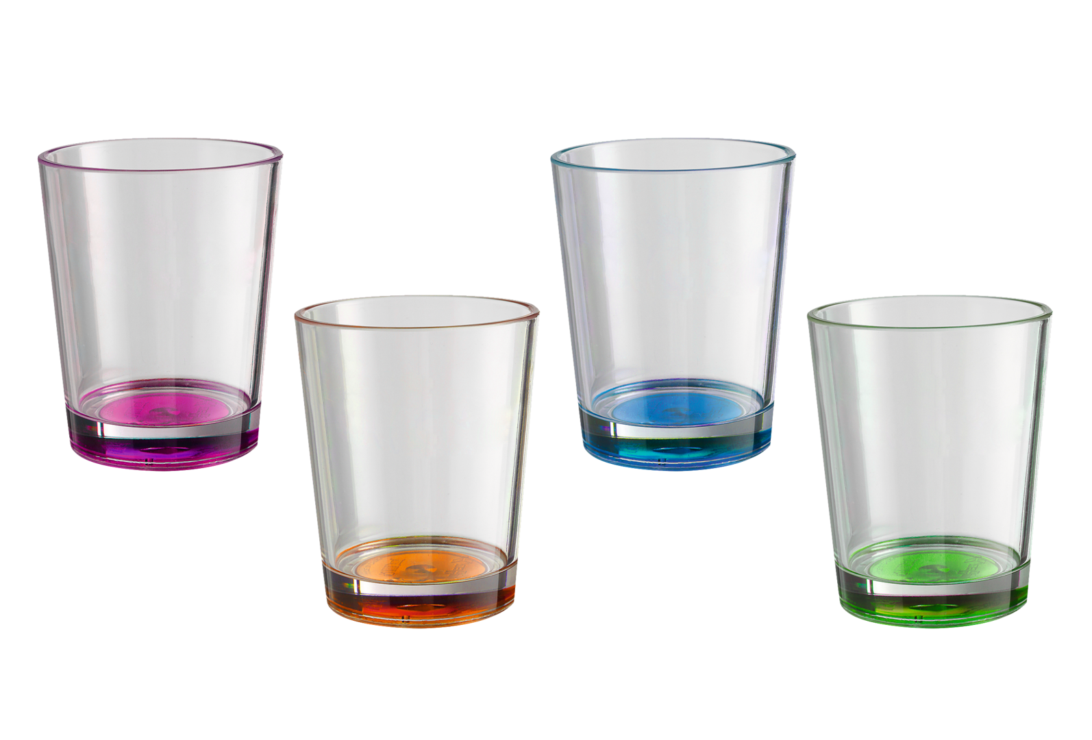 Brunner Multiglass Color Antislip (4er Set)
