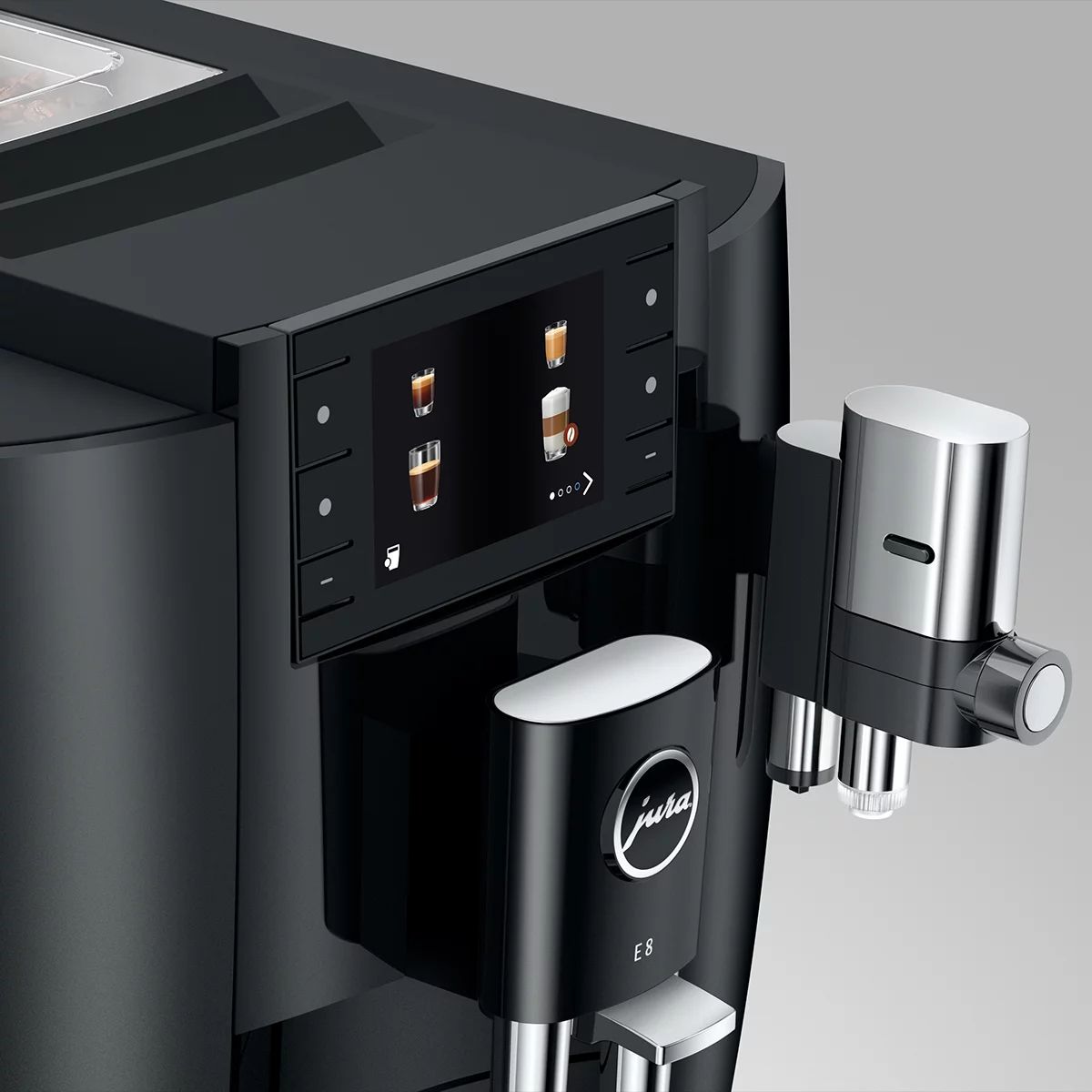 Jura E8 EC, Piano Black