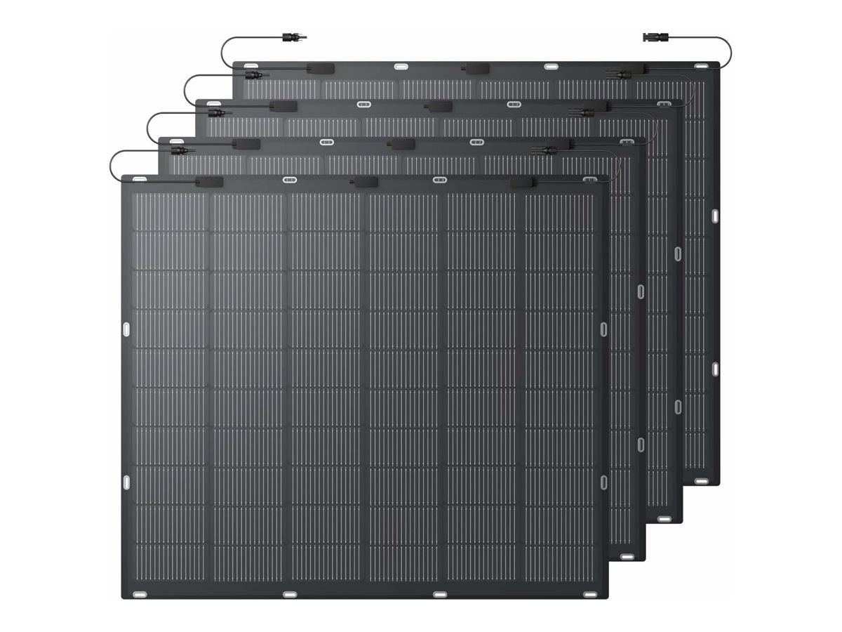 Anker Innovations Anker SOLIX FS20 - Solarkollektor - flexibel - 225 Watt - Ausgangsanschlüsse: 2 - Deutschland (Packung mit 4)